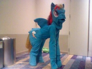 Rating: Safe Score: 0 Tags: 4:3 ambiguous_gender blue_body blue_feathers blue_fur clothing costume cutie_mark e621 equid equine feathered_wings feathers friendship_is_magic fur fursuit hair hasbro inside mammal mlp_costume multicolored_hair my_little_pony mythological_creature mythological_equine mythology pegasus pegasus_costume quadsuit rainbow rainbow_dash_(mlp) rainbow_hair solo unknown_artist wings User: bunchy7s
