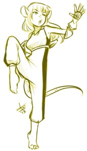 Rating: Safe Score: 0 Tags: 2013 anthro aogami armor banana bruce_lee chimangetsu clothing e621 female food fruit gauntlets gloves handwear jumpsuit mammal martial_arts melee_weapon monochrome mouse murid murine niamh_(chimangetsu) nunchaku parody plant rat rodent solo tail weapon User: bunchy7s