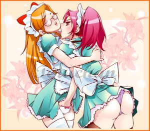 Rating: Questionable Score: 0 Tags: ass female fingering glasses hand_in_panties maid multiple_females multiple_girls orange_hair original panties pink_hair red_hair ribbon ribbons rule34 straight_hair teruchan thighhighs tongue underwear yuri User: bunchy7s