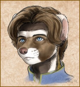 Rating: Safe Score: 0 Tags: 2012 anthro blue_eyes border brown_body brown_fur brown_hair conditional_dnp digital_media_(artwork) domestic_ferret e621 frown fur hair headshot_portrait ictonychine kimber_di_furetti male mammal marbled_polecat moodyferret mustelid musteline polecat_(mustelid) portrait shaded short_hair sketch solo true_musteline weasel white_body white_fur yellow_border User: bunchy7s