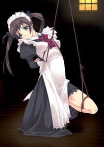 Rating: Explicit Score: 0 Tags: 1girls arms_behind_back arms_bound arms_bound_behind_back black_hair_ribbon black_ribbon blue_eyes bondage brown_hair f-ism female female_focus female_human female_only highres human human_female human_focus human_only maid murakami_suigun original predicament_bondage red_ribbon ribbon ribbons rope rule34 solo solo_female solo_focus tied_hair twintails User: bunchy7s