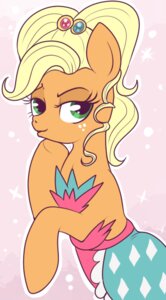 Rating: Safe Score: 0 Tags: 2014 apple_jewel_(mlp) applejack_(mlp) blonde_hair clothed clothing drag_(fashion) drag_queen dress duckface e621 earth_pony equid equine eyebrows eyelashes female feral freckles friendship_is_magic fur gem green_eyes hair half-closed_eyes hasbro hooves horse jewelry long_hair looking_at_viewer lulubell mammal my_little_pony narrowed_eyes orange_body orange_fur pink_background pony simple_background smile solo User: bunchy7s