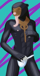 Rating: Questionable Score: 0 Tags: 2011 anthro asian_clothing bear bulge clothed clothing e621 east_asian_clothing fundoshi japanese_clothing lionsilverwolf looking_at_viewer male mammal muscular muscular_anthro muscular_male nipples pinup pose solo sun_bear topless underwear ursine User: bunchy7s
