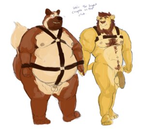Rating: Explicit Score: 0 Tags: anthro balls canid canine canis domestic_dog duo e621 felid flaccid foreskin genitals german_shepherd harness herding_dog humanoid_genitalia humanoid_penis larger_but_small lion male male/male mammal nude overweight pantherine pastoral_dog penis size_difference small_penis tcw tcw_(character) User: bunchy7s