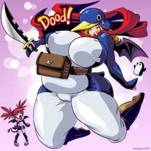 Rating: Questionable Score: 0 Tags: 1:1 anthro avian beak big_breasts bird blonde_hair blue_lips breasts cape clothing costume disgaea duo e621 etna_(disgaea) female fursuit green_eyes hair hi_res holding_melee_weapon holding_object holding_sword holding_weapon huge_breasts human jacques00 lips mammal melee_weapon nippon_ichi_software not_furry_wearing_fursuit obese overweight penguin prinny sword weapon User: bunchy7s