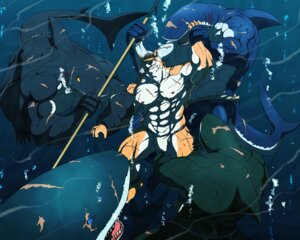 Rating: Questionable Score: 0 Tags: abs accessory anthro aquatic arm_grab armpit_hair asian_clothing athletic barazoku biceps blue_body blue_eyes blue_skin body_hair bottomwear brown_eyes canid canine canis clothed clothing domestic_dog dorsal_fin e621 east_asian_clothing fangs fight fin fish fundoshi fur green_body green_eyes green_skin grin group headband holding_object holding_weapon interspecies japanese_clothing loincloth male mammal melee_weapon muscular niku18 niku_18 nipples nude open_mouth orange_eyes pecs polearm scales scar shark smile spear swimming teeth tongue topless underwater underwear water weapon white_body white_skin yellow_eyes User: bunchy7s