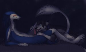 Rating: Explicit Score: 0 Tags: abstract_background anatomically_correct anatomically_correct_genitalia anatomically_correct_penis animal_genitalia anthro bed blush canid canine chest_tuft collar duo e621 erection fur furniture genitals gradient_background male male/male mammal markus_(dowantanaccount) penis sergal sergal_penis sheath sidgi simple_background tail tapering_glans text tongue tuft url User: bunchy7s