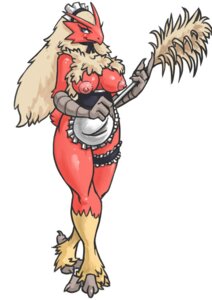Rating: Questionable Score: 0 Tags: 2008 anthro anthrofied apron apron_only areola avian avian_feet beak big_breasts biped bird bittenhard black_clothing blaziken blue_eyes breasts chest_tuft cleaning_tool clothed clothing e621 feather_duster feathers female full-length_portrait fur generation_3_pokemon grey_clothing holding_object maid_uniform mostly_nude multicolored_body multicolored_feathers nintendo nipples non-mammal_breasts non-mammal_nipples pink_areola pink_nipples pokemon pokemon_(species) pokemorph portrait red_beak red_body red_breasts red_feathers red_tail_feathers simple_background solo standing tail tail_feathers tuft two_tone_body two_tone_feathers uniform white_background yellow_body yellow_feathers User: bunchy7s