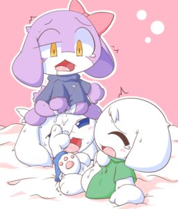 Rating: Explicit Score: 0 Tags: 2011 anthro blue_clothing blue_eyes blue_sweater blue_topwear blush bodily_fluids bottomless cave_story chaco_(cave_story) clothed clothing digital_media_(artwork) e621 eyes_closed female female/female fur genital_fluids genitals group group_sex lagomorph loli mammal mimiga nettsuu open_mouth paws pink_background purple_body purple_fur ribbons saliva sex shaded simple_background sue_sakamoto sweater threesome topwear toroko tribadism trio vaginal vaginal_fluids vulva white_body white_fur yellow_eyes young young_anthro User: bunchy7s