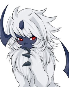 Rating: Safe Score: 0 Tags: 4:5 absol ambiguous_gender blush claws e621 feral generation_3_pokemon hi_res nintendo nothingtomilk pokemon pokemon_(species) red_eyes semi-anthro sitting smile solo suggestive User: bunchy7s