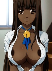 Rating: Explicit Score: 0 Tags: 1girls areolae bell breasts cleavage dark-skinned_female dark_skin female female_focus female_only large_breasts long_hair pointy_chin rule34 window User: bunchy7s