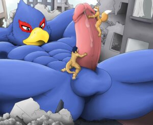 Rating: Explicit Score: 0 Tags: abs animal_genitalia anthro anthro_on_anthro athletic avian balls beak biceps big_muscles big_penis bird blue_body blue_eyes blue_feathers blue_hair bodily_fluids body_worship brown_body brown_fur butt canid canine croiyan destruction e621 erection falco_lombardi feathers flexing fox fox_mccloud fur genital_fluids genital_worship genitals green_eyes group hair hands_behind_head hi_res humanoid_genitalia humanoid_penis interspecies kangaroo leaking licking lying macro macropod male male/male mammal marsupial muscular muscular_male nintendo nude on_back pecs penile penis penis_worship pose precum presenting sex star_fox tamerlane92 tongue tongue_out white_body white_fur white_hair wmruckwr User: bunchy7s