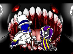 Rating: Questionable Score: 0 Tags: 3_fingers ambiguous_gender blood blue_body blue_skin bodily_fluids bubble_kitten17 chain_chomp clothing count_bleck dimentio e621 eyewear fingers fire flying fool's_hat gesture gloves glowing glowing_eyes group hand_gesture handwear hat headgear headwear imminent_death jester male mario_bros monocle nightmare_fuel nintendo not_furry open_mouth paper_mario pointing pointing_at_another red_eyes scepter sharp_teeth teeth tongue top_hat User: bunchy7s