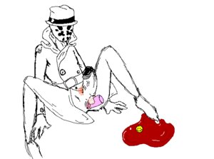 Rating: Explicit Score: 0 Tags: dc dc_comics male male_only rorschach rule34 walter_kovacs watchmen User: bunchy7s