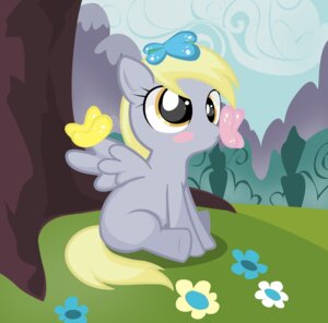 Rating: Safe Score: 0 Tags: arthropod big_eyes blonde_hair butterfly cloud daww derpy_hooves_(mlp) detailed_background e621 equid equine feathered_wings feathers female feral flower friendship_is_magic grass grey_body grey_feathers hair hands_between_legs hasbro hi_res imadori1 insect insect_wings lepidopteran mammal mountain my_little_pony mythological_creature mythological_equine mythology outside pegasus plant quadruped sitting sky solo tail toony tree wings wood yellow_eyes young young_feral User: bunchy7s