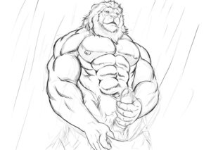 Rating: Explicit Score: 0 Tags: anthro bomb_(artist) clothed clothing e621 erection felid genitals humanoid_genitalia humanoid_penis lion male mammal masturbation monochrome muscular muscular_anthro muscular_male pantherine penile penile_masturbation penis simple_background solo topless white_background User: bunchy7s