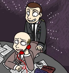 Rating: Explicit Score: 0 Tags: bluebottle buck_turgidson columbia_pictures dr._strangelove male merkin_muffley rule34 tagme User: bunchy7s