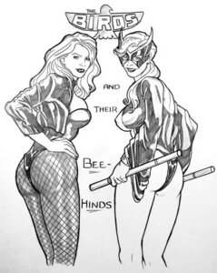Rating: Questionable Score: 0 Tags: 2girls anus ass avengers black_canary bobbi_morse crossover dc dc_comics dinah_lance female female_only fishnet_pantyhose green_arrow_(series) greyscale human human_only light-skinned_female light_skin marvel marvel_comics mockingbird_(marvel_comics) monochrome nipples rule34 straight_hair superheroine thong User: bunchy7s