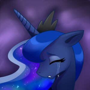 Rating: Safe Score: 0 Tags: 1:1 2012 blue_hair bodily_fluids crown crying e621 equid equine eyes_closed female friendship_is_magic hair hasbro headgear horn long_hair madmax mammal my_little_pony mythological_creature mythological_equine mythology princess_luna_(mlp) simple_background solo tears unicorn User: bunchy7s