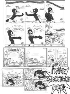 Rating: Questionable Score: 0 Tags: anthro avian beach beach_rivalry beak bikini bird black_and_white breasts canid canine canis clothed clothing comic corvid corvus_(genus) crow dialogue digital_drawing_(artwork) digital_media_(artwork) domestic_dog e621 english_text fanboy feathers female greyofpta group iguana iguanid inflation jaeh lizard male mammal monochrome oscine outside passerine reptile scalie seaside skimpy swimwear tail tail_feathers text two-piece_swimsuit User: bunchy7s