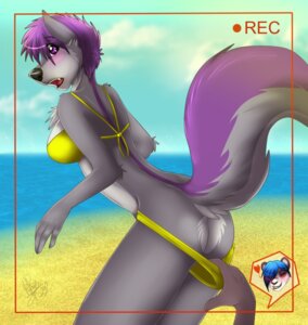 Rating: Questionable Score: 0 Tags: anthro beach bikini bikini_top butt camera camera_view canid canine canis clothed clothing detailed_background digital_media_(artwork) duo e621 female hair jess_(teckly) male mammal outside purple_hair recording sand sea seaside skimpy sky solo_focus swimwear tail two-piece_swimsuit water wolf wolflady User: bunchy7s Rating: Questionable Score: 0 Tags: anthro beach bikini bikini_top butt camera camera_view canid canine canis clothed clothing detailed_background digital_media_(artwork) duo e621 female hair jess_(teckly) male mammal outside purple_hair recording sand sea seaside skimpy sky solo_focus swimwear tail two-piece_swimsuit water wolf wolflady User: bunchy7s