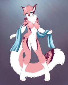 Rating: Questionable Score: 0 Tags: 4:5 abstract_background ajna aleena_(newguy12354) anthro blue_eyes breasts casual_nudity chest_tuft digital_media_(artwork) digitigrade e621 featureless_breasts felid female flower fluffy fluffy_tail fur hair hi_res looking_at_viewer mammal markings naturally_censored navel nude paws pink_body pink_fur pink_hair plant short_hair simple_background solo tail tuft white_body white_fur User: bunchy7s