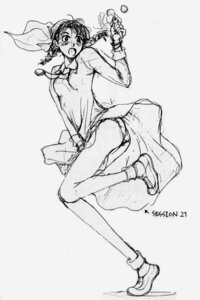 Rating: Questionable Score: 0 Tags: 1999 1girls breasts cowboy_bebop dress female harazaki_takuma human long_hair meifa_puzi monochrome rule34 sketch solo tagme User: bunchy7s