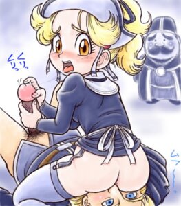 Rating: Explicit Score: 0 Tags: blush clothing cunnilingus dragon_quest dragon_quest_viii dress emma_(dragon_quest) female handjob king_pavan mochi-iri_kinchaku oral_sex pubic_hair rule34 stockings tagme User: bunchy7s