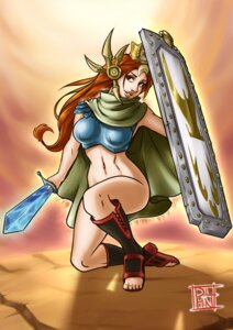Rating: Explicit Score: 0 Tags: 1girls armor armour artist_logo athletic athletic_female boots bottomless bottomless_female breastplate brown_eyes cape cloak confident convenient_censoring convenient_censorship covered_crotch covered_pussy crown dalehan female gameplay_mechanics holding_shield holding_sword holding_weapon ineffective_armor kneeling kneeling_on_one_leg league_of_legends leona_(league_of_legends) light-skinned_female light_skin orange_hair pussy riot_games rule34 sandals shield smiling solo sword thick_thighs thighs toes tower_shield User: bunchy7s
