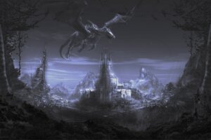 Rating: Safe Score: 0 Tags: ambiguous_gender building castle claws cloud dark_theme detailed detailed_background dragon e621 feral flying landscape membrane_(anatomy) membranous_wings mu- mythological_creature mythological_scalie mythology nature open_mouth outside realistic scalie solo tail tower wings User: bunchy7s