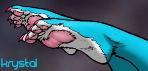 Rating: Safe Score: 0 Tags: 4_toes anthro barefoot biped blue_body blue_fur canid canine claws colored countershade_feet countershading disembodied_leg dr_comet e621 feet female foot_focus foot_shot fox fur hindpaw krystal_(star_fox) low_res mammal nintendo pawpads paws pink_claws pink_pawpads pink_toe_claws plantar_flexion plantigrade soles solo star_fox toe_claws toes white_body white_fur white_soles User: bunchy7s