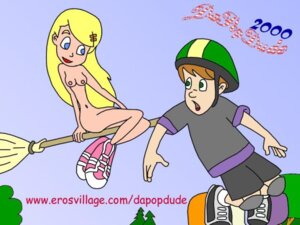 Rating: Explicit Score: 0 Tags: 1boy 1girls 2000 archie_comics blonde_hair blue_eyes broom_riding clothed_male_nude_female da_pop_dude female harvey_dwight_kinkle male outdoors rule34 sabrina_spellman sabrina_the_teenage_witch User: bunchy7s