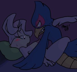 Rating: Explicit Score: 0 Tags: 2009 anthro avian bird blush breasts color dark eye_contact falco_lombardi female fur furry furry_breasts furry_ears furry_only interspecies lagomorph long_ears looking_at_another lucy_hare lying male mammal missionary_position nintendo nipples nude on_back open_eyes open_mouth pheasant pillow praiz purple_fur rabbit rule34 sex side_view star_fox straight User: bunchy7s