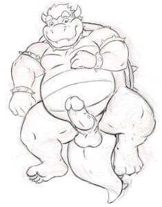 Rating: Explicit Score: 0 Tags: 2013 anthro balls big_penis bowser claws e621 erection fangs genitals humanoid_genitalia humanoid_penis koopa male mario_bros muscular muscular_anthro muscular_male nintendo penis scalie shell sketch slightly_chubby solo teeth truce vein wristband User: bunchy7s