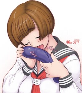 Rating: Explicit Score: 0 Tags: 1girls closed_eyes dildo female kei_jiei licking original rule34 saliva school_uniform serafuku short_hair User: bunchy7s