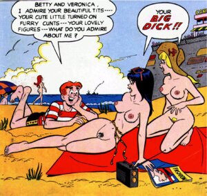 Rating: Explicit Score: 0 Tags: 1boy 2girls archie_andrews archie_comics beach beach_towel beach_umbrella betty_and_veronica betty_cooper birds black_hair blonde_hair breasts brown_hair casual clothed_male_nude_female concession erect_nipples female ginger_hair hat human kentoons lying_on_stomach magazine male nipples nude nude_beach nude_female pale_skin pubic_hair public pussy radio red_hair rule34 sand ship simple_bird sunglasses_on_head swimsuit veronica_lodge User: bunchy7s