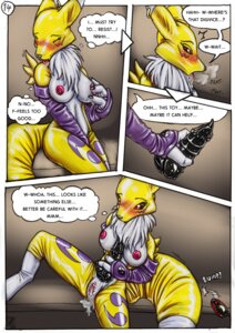 Rating: Explicit Score: 0 Tags: anthro armwear bandai_namco barbed_dildo biped black_nose black_sclera blush bodily_fluids bodysuit breasts breath canid canine clothing comic costume countershading dialogue digimon digimon_(species) dildo dipstick_tail drooling e621 ear_piercing elbow_gloves english_text eyebrows eyelashes female fur genital_fluids genitals gloves half-closed_eyes handwear hi_res holding_object holding_sex_toy in_heat knot knotted_dildo latex latex_clothing latex_skinsuit leg_markings lube mammal markings multicolored_body multicolored_fur multicolored_tail narrowed_eyes nipples open_mouth panting piercing pink_nipples pink_tongue purple_markings red_eyes renamon resisting s'zira s-nina saliva sex_toy shaking shivering signature sitting skinsuit solo sound_effects speech_bubble spread_legs spreading tail tail_markings text thought_bubble tight_clothing tongue tongue_out two_tone_body two_tone_fur two_tone_tail vaginal_fluids vulva white_body white_fur white_tail yellow_body yellow_fur yellow_tail yin_yang User: bunchy7s