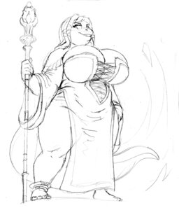 Rating: Questionable Score: 0 Tags: anthro big_breasts black_and_white breasts clothed clothing e621 female huge_breasts monochrome non-mammal_breasts sadine scalie simple_background solo tail vdisco white_background User: bunchy7s