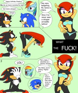 Rating: Explicit Score: 0 Tags: 3pac anthro armadillo black_body black_fur blue_body blue_fur bodily_fluids bra clothed clothing comic crossdressing crossover dialogue drooling e621 english_text equid equine erection eulipotyphlan european_hedgehog femboy flaccid friendship_is_magic fur genitals green_eyes group happy_birthday hasbro hedgehog horse male mammal meme mighty_the_armadillo my_little_pony navel nine-banded_armadillo open_mouth panties penis pony profanity purple_eyes rainbow_dash_(mlp) red_eyes saliva sega shadow_the_hedgehog side_mouth slur sonic_the_hedgehog sonic_the_hedgehog_(series) stripper text transphobic_slur underwear what xenarthran User: bunchy7s