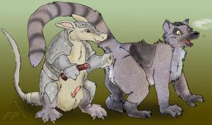 Rating: Explicit Score: 0 Tags: anal anal_fisting anal_penetration anatomically_correct animal_genitalia animal_penis armadillo armadillo_penis coati dildo duo e621 erection female feral feral_on_feral fisting frommer_possum genitals interspecies male male/female mammal nude open_mouth penetration penis procyonid sex_toy simple_background smile tail xenarthran yellow_eyes User: bunchy7s