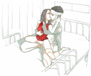Rating: Explicit Score: 0 Tags: bandages bed bottomless clothed_sex clothing couple female from_behind hospital hospital_bed kissing lowres rule34 ryuko_azuma sex shijuuhatte sketch traditional_media User: bunchy7s