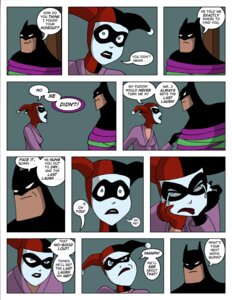 Rating: Questionable Score: 0 Tags: 1boy 1girls batman batman:_the_animated_series batman_(bruce_wayne) batman_(series) bruce_wayne comic dc dc_comics dcau dialogue female fool_me_once great_scott harley_quinn harley_quinn_(classic) male robe rule34 sharpie_(artist) speech_bubble the_new_batman_adventures tied_up white_facepaint User: bunchy7s