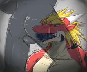 Rating: Explicit Score: 0 Tags: 2013 anthro backsack balls black_body blonde_hair blush bodily_fluids butt deep_throat delga dragon duo e621 erection fellatio forced forced_oral genital_fluids genitals green_eyes hair horn kuromaru male male/male male_penetrated male_penetrating male_penetrating_male monster_(game) mugen muscular mythological_creature mythological_scalie mythology nude open_mouth oral oral_penetration pecs penetration penile penis precum red_body ryuukikeito scalie sex simple_background standing sweat tattoo teeth translucent white_body User: bunchy7s