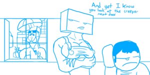 Rating: Explicit Score: 0 Tags: creeper crisis dialogue enderman enderwoman female humor minecraft rule34 tagme text User: bunchy7s Rating: Explicit Score: 0 Tags: creeper crisis dialogue enderman enderwoman female humor minecraft rule34 tagme text User: bunchy7s