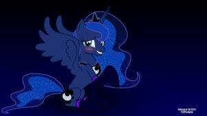 Rating: Safe Score: 0 Tags: 115predator 16:9 blue_body blue_eyes blue_feathers blue_fur blue_hair blush clothing crown cutie_mark e621 equid equine feathered_wings feathers female feral footwear friendship_is_magic fur grin hair hasbro headgear hi_res horn legwear looking_at_viewer mammal my_little_pony mythological_creature mythological_equine mythology princess_luna_(mlp) simple_background smile socks solo widescreen wing_boner winged_unicorn wings User: bunchy7s