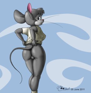 Rating: Explicit Score: 0 Tags: 2011 anthro bottomless butt clothed clothing clothing_lift e621 female genitals gilbhart helen_knable hi_res house_mouse looking_back mammal mouse murid murine presenting presenting_hindquarters rear_view rodent shirt shirt_lift simple_background solo stay_tuned tail topwear vulva User: bunchy7s
