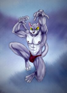 Rating: Explicit Score: 0 Tags: abs abstract_background anthro balls_outline big_eyes biped bleakcat bulge claws clothed clothing detailed_bulge domestic_cat e621 felid feline felis fur genital_outline green_eyes grey_body grey_fur jumping looking_at_viewer male mammal motion_blur muscular muscular_anthro muscular_male nipples pecs simple_background solo teeth toe_claws topless underwear whiskers User: bunchy7s
