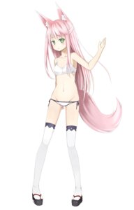 Rating: Safe Score: 0 Tags: 3.14_(pixiv) absurd_res animal_humanoid bra breasts canid canid_humanoid canine canine_humanoid clothed clothing colored_edge_panties colored_edge_underwear e621 female footwear fox fox_humanoid fox_tail green_eyes hair hi_res humanoid legwear long_hair looking_at_viewer low-leg_panties lowleg mammal mammal_humanoid navel panties pink_hair pubic_mound sandals shoes side-tie_panties simple_background small_breasts solo thigh_highs underwear underwear_only white_bra white_clothing white_panties white_underwear User: bunchy7s