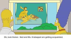 Rating: Explicit Score: 0 Tags: 20th_century_studios accurate_art_style edna_krabappel female homer_simpson human male marge_simpson ned_flanders nedna rod_flanders rule34 straight the_simpsons todd_flanders yellow_body yellow_skin User: bunchy7s
