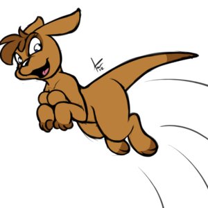 Rating: Questionable Score: 0 Tags: 1:1 2012 anthro blue_eyes breasts brown_hair e621 female fur hair hi_res kangaroo looking_at_viewer macropod mammal marsupial ms._oliver open_mouth paws simple_background siroc solo tail white_background User: bunchy7s